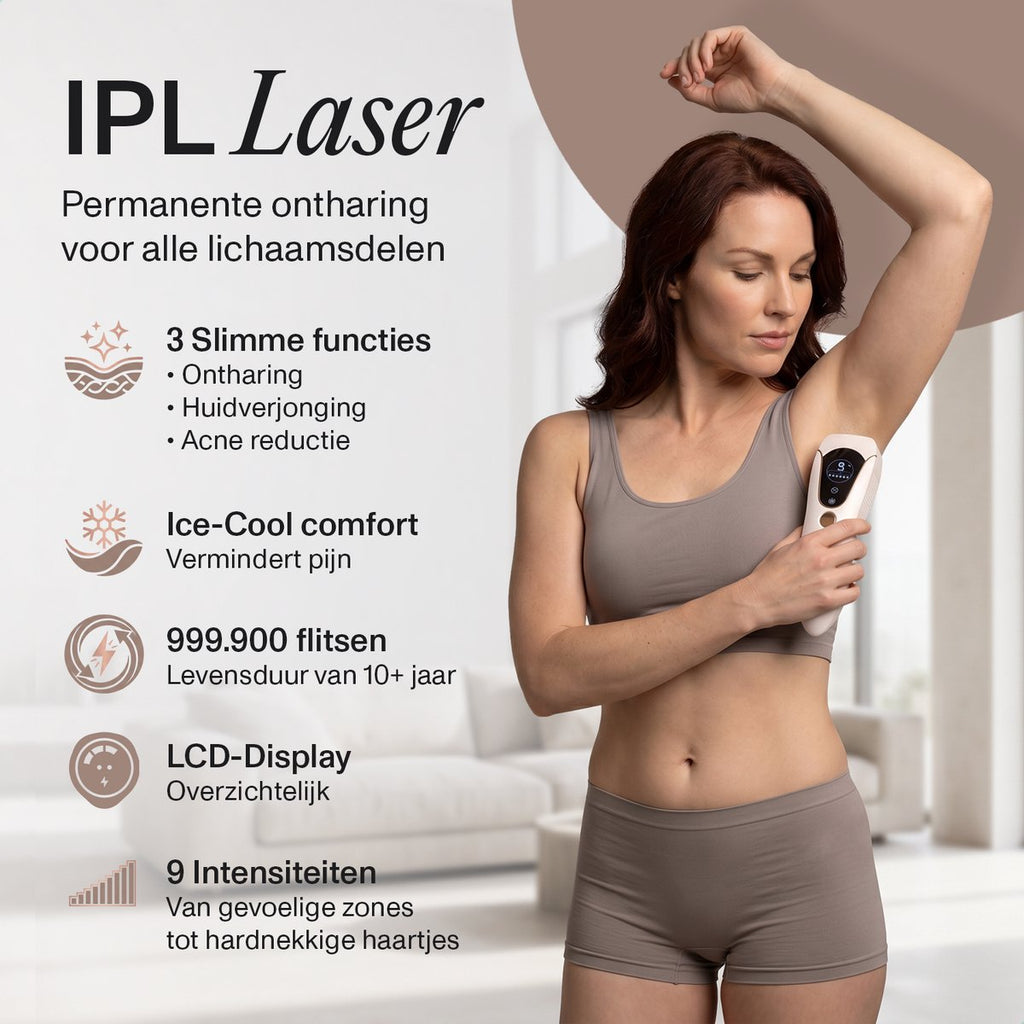Nawy® DermaLaser S4 IPL Laser Ontharingsapparaat