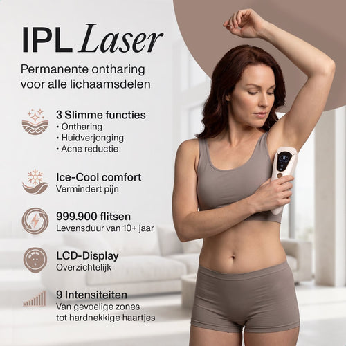 Nawy® DermaLaser S4 IPL Laser Ontharingsapparaat