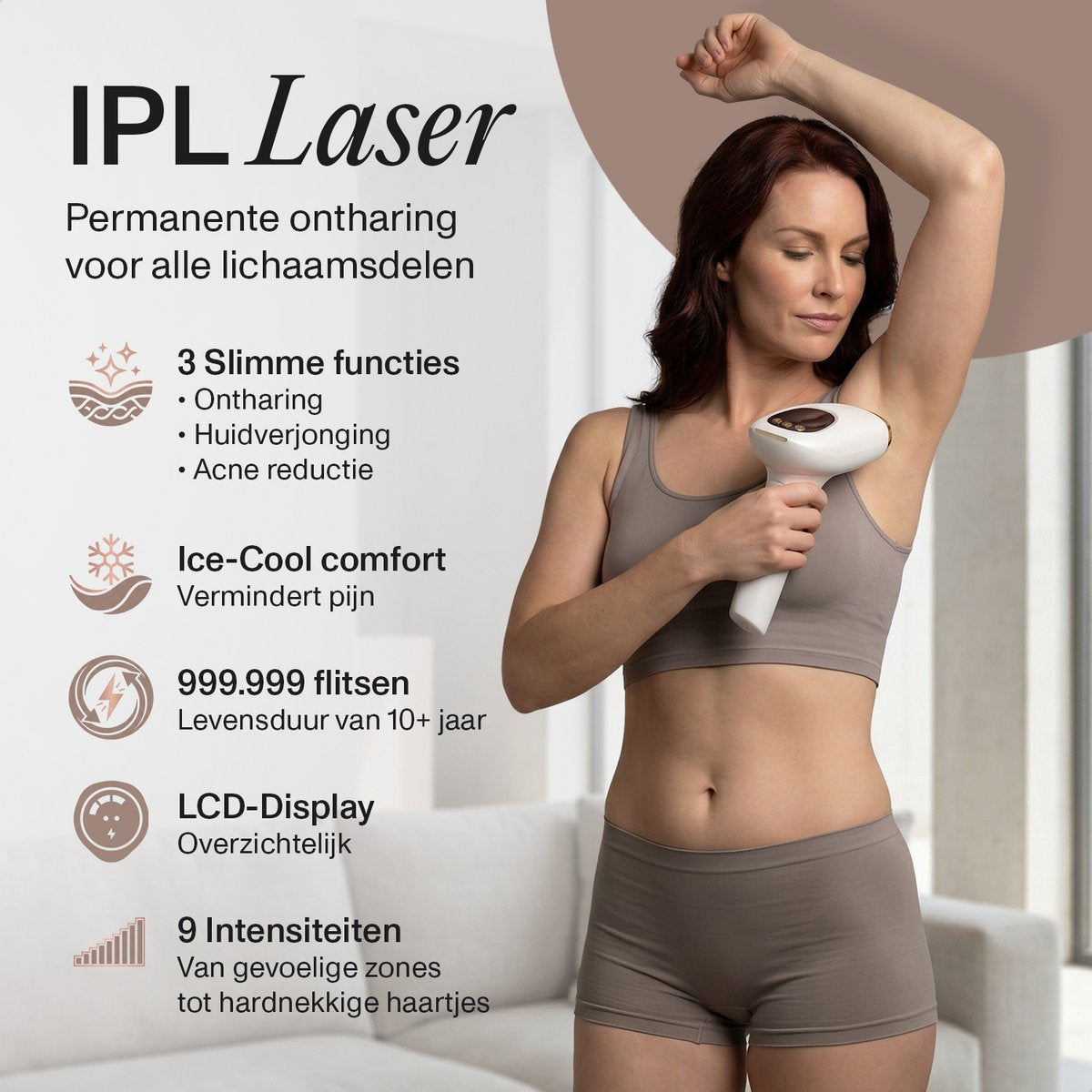 Nawy® DermaLaser S3 IPL Laser Ontharingsapparaat